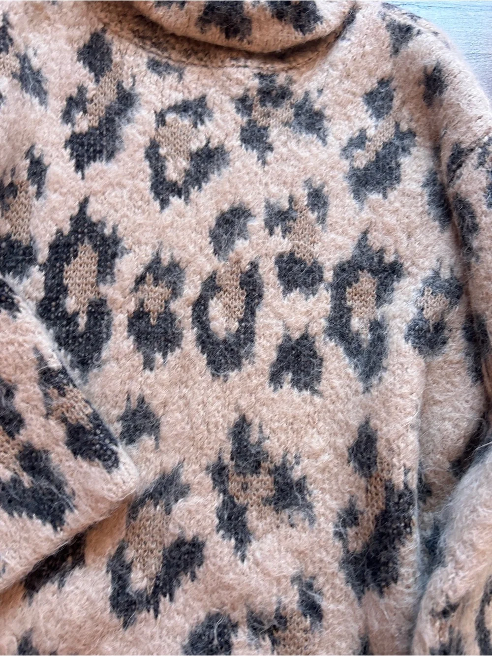 Kate Spade Leopard cozy fit Sweater
